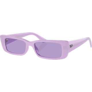 Ray - Ban Unisex RB4425 TERU 67581A Solbriller Injiceret Violet Violet Firkantet Normal