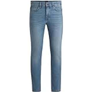 BOSS Delaware Slim Fit Jeans Light Wash Blue