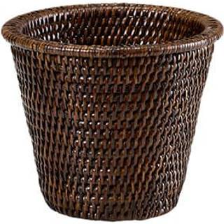 Cognac potte rattan