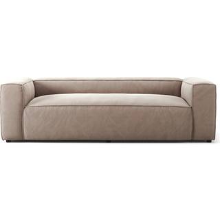 Decotique Grand 2-personers Sofa Fløjl - 2 personers sofaer Velour Dusk Beige - 11102504