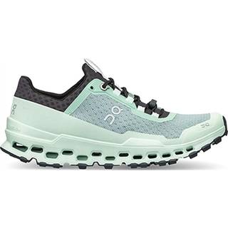 On Cloudultra Trail Running Shoe Women - Mint, Dark Blue, Size 3 - mint