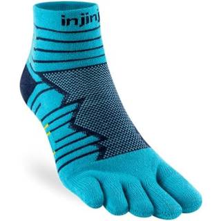 Injinji Men's Ultra Run Mini-Crew Pacific Blue, L