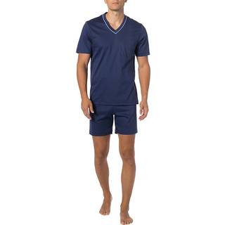 Novila Herren Pyjama blau