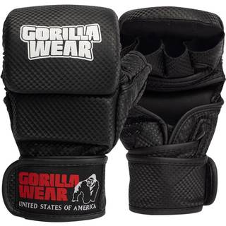 Gorilla Wear Ely MMA Sparring Gloves, black/white, M/L