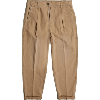 Pleated Chino Relaxed - Beige - Men
