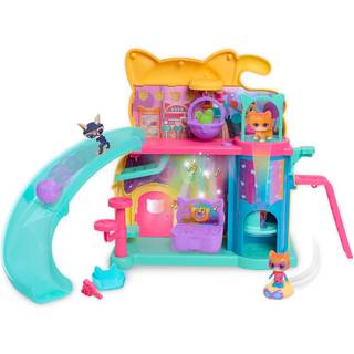 Bare spil Disney Junior Superkitties Purr n Play Playset og Figur 12-Pieces Lights and Sounds Kids Toys for Alder 3 Up