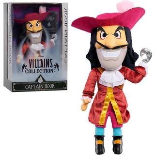 Disney Villains Collection: Captain Hook Plush 13-tommer Collectible Plush Doll Kids Toys for Alder 3 Up Amazon Exclusive af Just Play