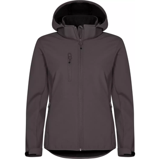 Clique 200917 Classic Softshell Hoody Lady / Hættetrøje Dark Grey XL