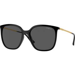 Vogue Briller VO5564SF Asian Fit W44/87 54 Solbriller Kvinder - Black - 54mm