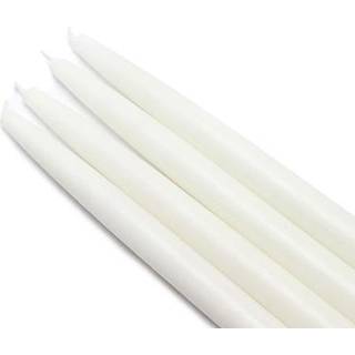 Zest stearinlys 12-delt koniske stearinlys 10-tommer hvide