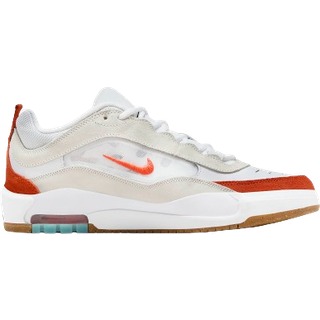 Nike Air Max Ishod Skatesko - 7.0 - white/orang/summ wht/blk