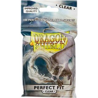 "Dragon Shield Standard Inner Sleeves Clear/Clear"