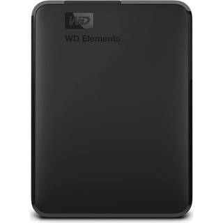 WD Elements Portable U3 - 6TB - Ekstern Harddisk - Sort