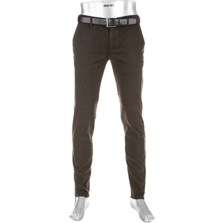 Alberto Herren Chino braun Slim Fit