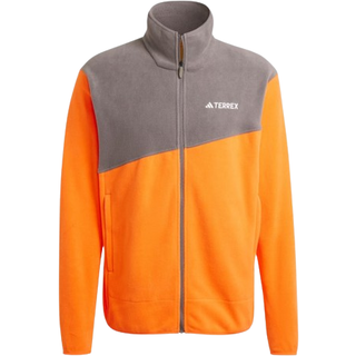 Terrex Multi Full-Zip fleecejakke - Semi Impact Orange / Charcoal - L