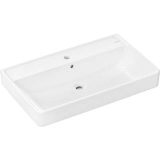 hansgrohe Xanuia Q bordmonteret håndvask 80x48cm m/hh m/overløb hvid