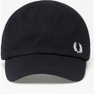 Fred Perry Herren Cap schwarz Baumwolle & Mix
