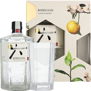 Suntory Roku Gin + Glass 70cl