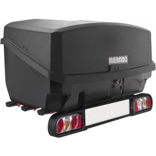 Bagageboks & base - Menabo Nekkar silver edition 300L - Komplet System - Hurtig levering
