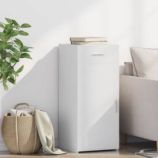 Skænk 40X42,5X93 Cm Konstrueret Træ - Hvid