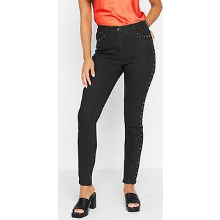 PixieGirl Petite PixieGirl Petite Black Stretch Skinny Studded AVA Jeans