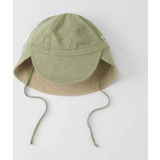 Cloby Solhat UPF 50+ Peanut Brown/Sandy Beach - 6-12m