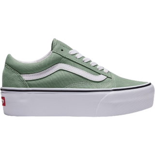 Vans - Old Skool Stackform Shoes, Woman, Green, Size: 40 - Green - 40