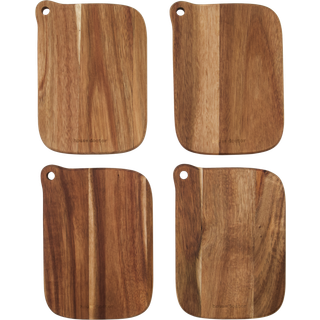 House doctor Eya skærebræt, natur, 4 stk.