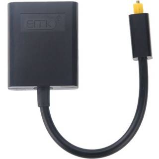Toslink optisk splitter med dobbelte udgange