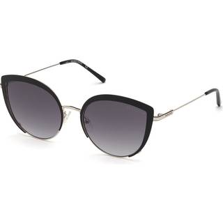 Guess GM0803 02B 55 Solbriller Kvinder Black - Matte Black - 55mm