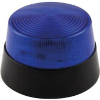 LED blinklys - 12Vdc, Ø77mm, IP20, Blå