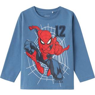Name It Coronet Blue Spiderman Bluse
