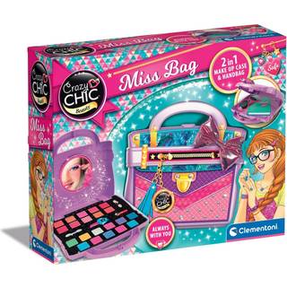 Clementoni Crazy Chic Miss Bag 2i1 sminkekuffert og håndtaske
