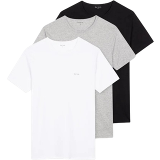 Paul Smith 3 Pack T Shirts Black