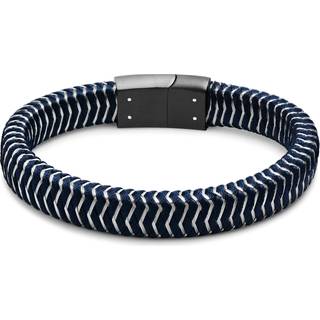 Blåt Rustfri Stål Wire Armbånd