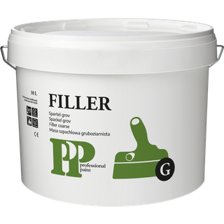 PP Filler Grov Spartelmasse
