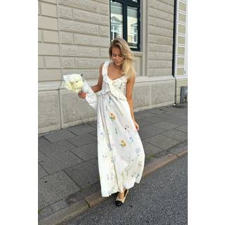 BYIC - Melbaic Dress - owfp Off White Flower Print