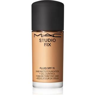 MAC Cosmetics Mini Studio Fix Fluid SPF 15 24HR Matte Foundation + Oil Control Matterende foundation SPF 15 Skygge NC30 15 ml - 15 ml