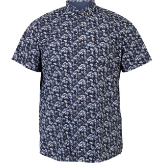 Pre End Sigfred Herre Kortærmet skjorte - Ultra Dark Navy - M-39/40