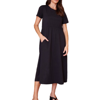 Threadbare 100% Bomuld Smock Style Midi Kjole42