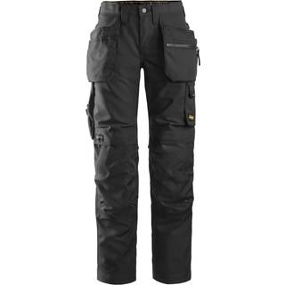 Snickers 6701 allroundwork, damebukser+ med hylsterlommer sort 123