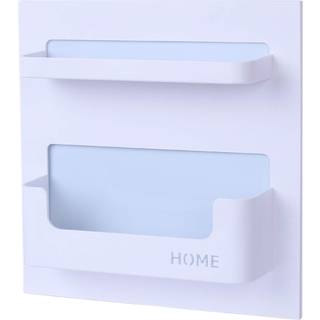 Bed om hylde soveværelse sovesal rack arrangør opbevaring -Brug som børnepasningstudent væg hylde til at organisere hovedtelefoner fjernbetjener