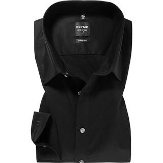 OLYMP Herren Hemd schwarz