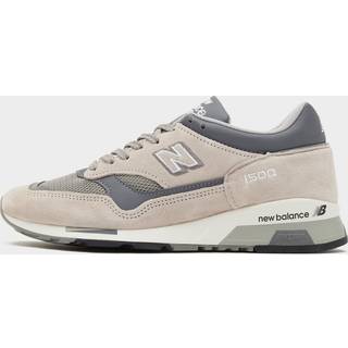 New Balance Unisex Made in UK 1500 i Grå/Hvid Suede/Mesh, Størrelse 36