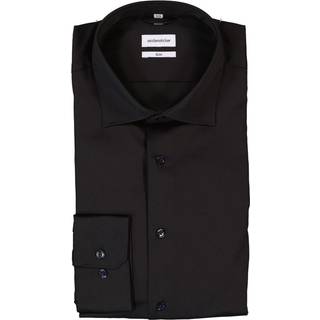 Seidensticker Herren Hemd schwarz