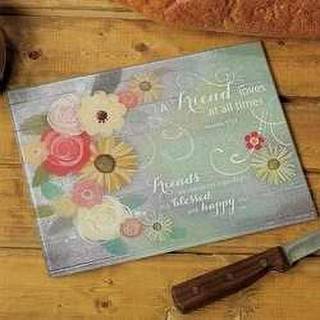 Abbey Gift Mini CA GAVE ABBEY Press 11 X 8.5 Friend Cutting Board Multicolor