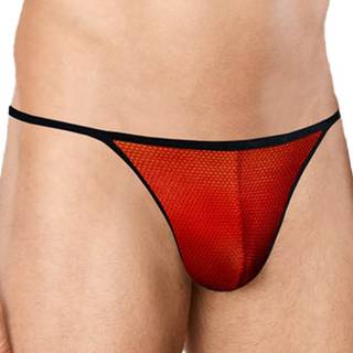 Doreanse Sexy Mesh Thong - Red - Large