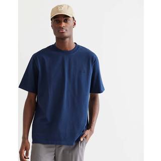 Woodbird - Wbbaine Base Tee - T-shirts til mænd - Navy - XXL