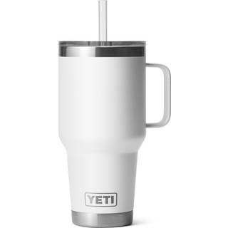 YETI Rambler 35 Oz Straw Mug White
