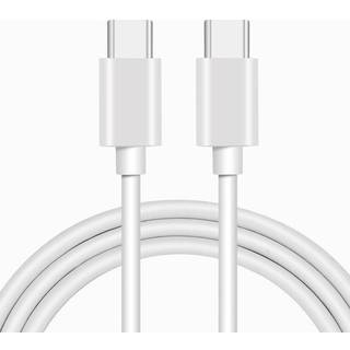 NÖRDIC 3m USB 2.0 USB-C til C-kabel 2,4A 480Mbps 12W